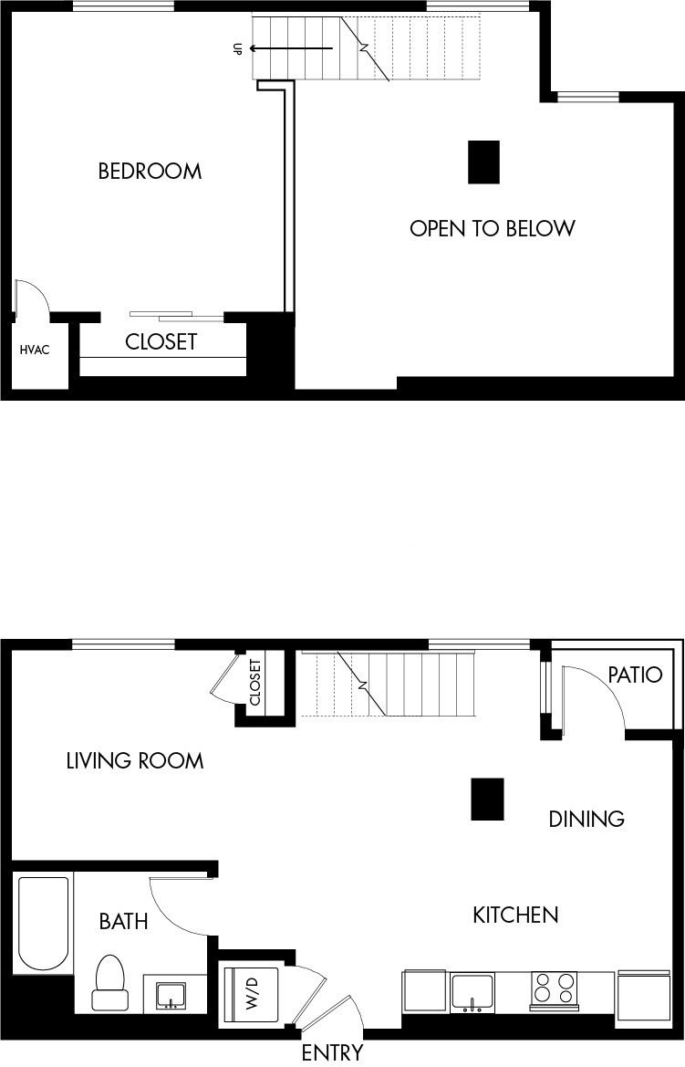 G12 Apartments_Los Angeles CA_Floor Plans_One Bedroom One Bathroom_5 G12 Apartments_Los Angeles CA_Floor Plans_One Bedroom One Bathroom_5